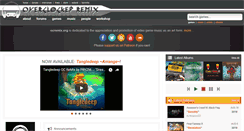 Desktop Screenshot of ocremix.org